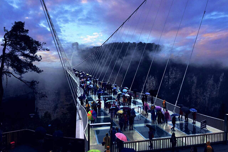 長沙出發(fā)到張家界玻璃橋、天門山、玻璃棧道、鳳凰古城3日游